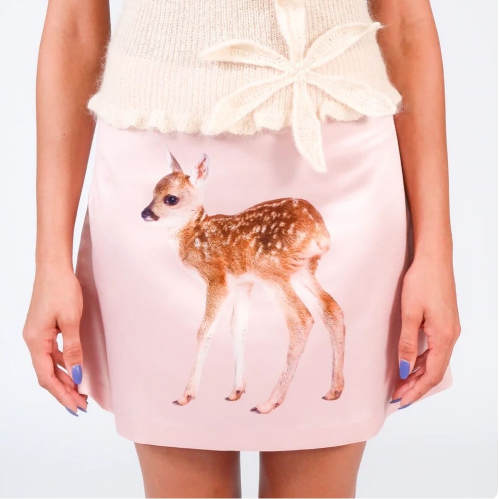 Tyler McGillivary Pink Deer/Fawn Skirt